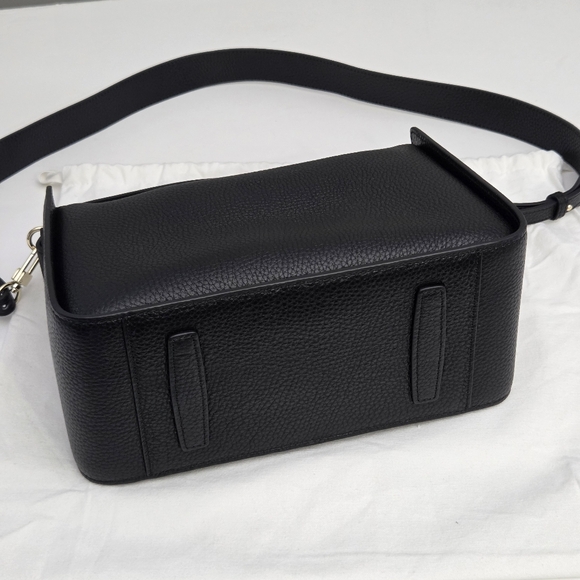 EXCELLENT THE HORSE CLEMENTINE BAG - BLACK PEBBLED LEATHER - Picture 12 of 12